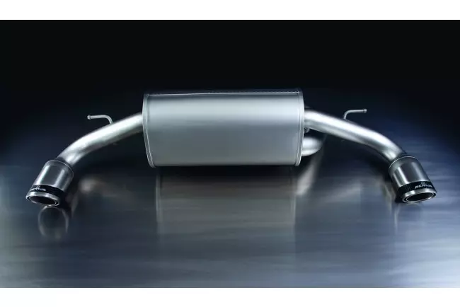 Remus Sport Auspuffanlage für BMW 1er F20 F21, 114i 116i 118i, 2011-2019 Endrohre Carbon Race 2 x 84mm