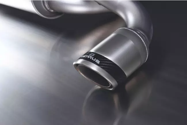 Remus Sport Auspuffanlage für BMW 1er F20 F21, 114i 116i 118i, 2011-2019 Endrohre Carbon Race 2 x 84mm