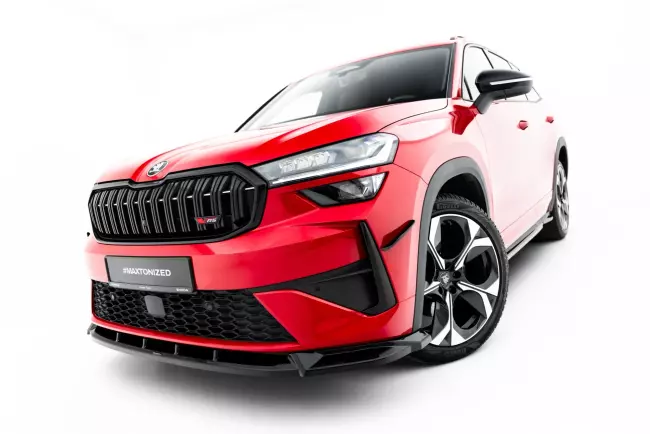 Maxton Design Frontlippe für Skoda Kodiaq RS Mk2...
