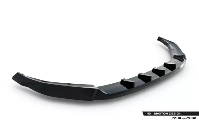 Maxton Design Frontlippe für Skoda Kodiaq RS Mk2 Hochglanz schwarz