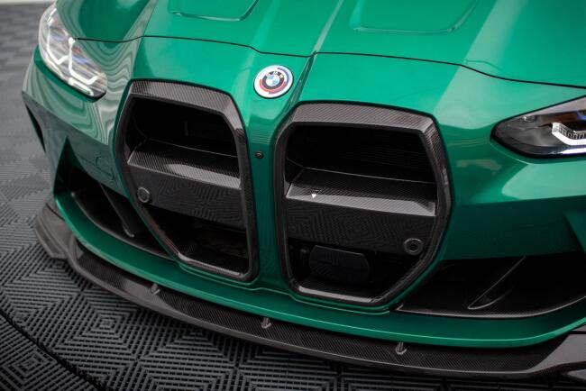 Maxton Design Carbon Kühlergrill für BMW M4 G82 / M3 G80 / G81 mit Frontsensor