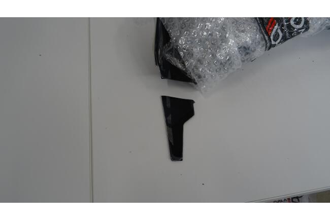 B-Ware Maxton Design Heckdiffusor mit Sportauspuff Attrappe Schwarz für Audi A3 S-Line Limousine 8Y