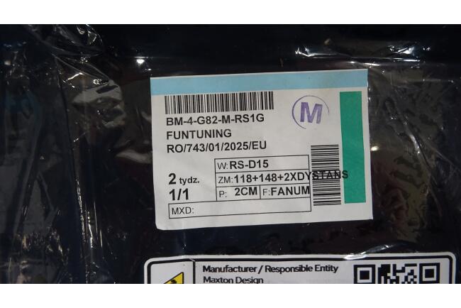 B-Ware Maxton Design Heckdiffusor für BMW M4 G82 /...