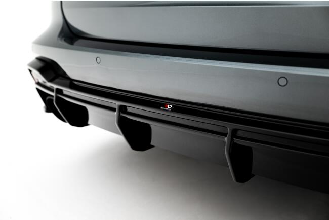 B-Ware Maxton Design Heckdiffusor V.1 für Audi RS6 / RS7 C8 Hochglanz schwarz