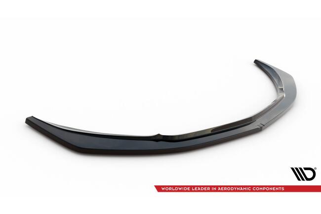 B-Ware Maxton Design Frontlippe V.1 für Mercedes-AMG GT S C190 Facelift Hochglanz schwarz