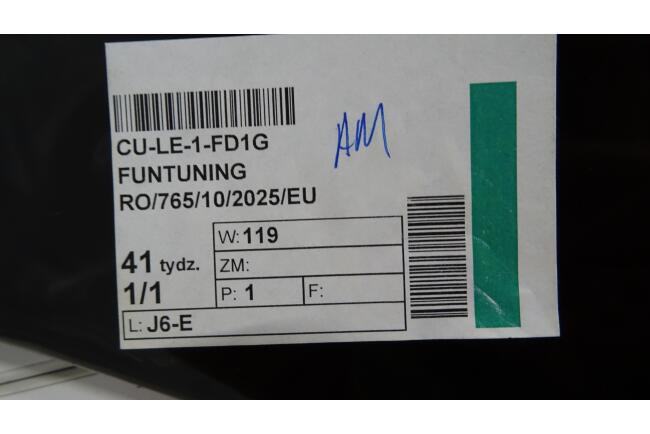 B-Ware Maxton Design Frontlippe für Cupra Leon Hochglanz schwarz