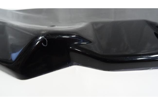 B-Ware Maxton Design Frontlippe für Cupra Leon Hochglanz schwarz