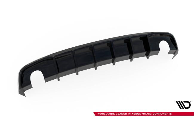 B-Ware Maxton Design Heckdiffusor V.2 für Audi A5 S-Line Coupe / Sportback / Cabrio B8 8T Facelift Hochglanz schwarz
