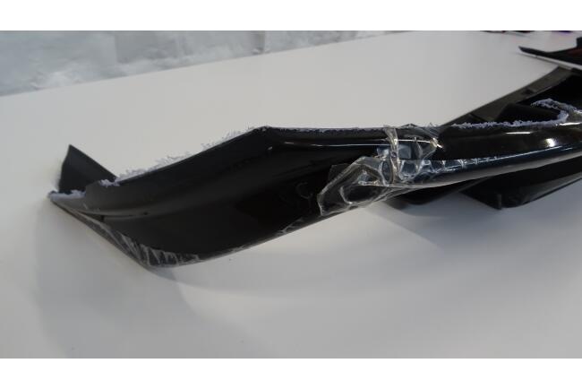 B-Ware Maxton Design Heckdiffusor V.2 für Skoda Octavia RS 3 III 5E (Diesel und Benziner) Hochglanz schwarz