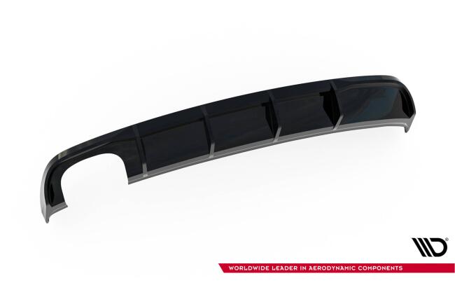 B-Ware Maxton Design Heckdiffusor V.3 für Audi A3 Limousine 8V Facelift Hochglanz schwarz
