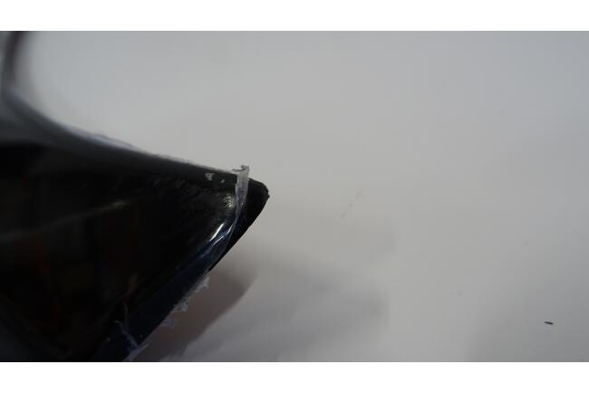 B-Ware Maxton Design Heckspoiler Lippe für Audi A3 / S3 / RS3 / A3 S-Line Limousine 8Y Hochglanz schwarz