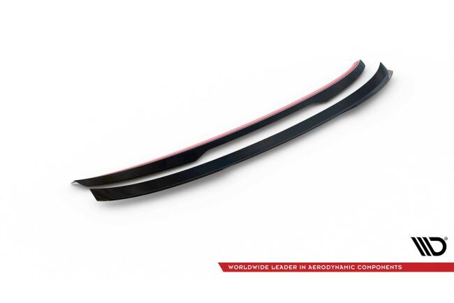 B-Ware Maxton Design Heckspoiler Lippe für Audi A3 / S3 / RS3 / A3 S-Line Limousine 8Y Hochglanz schwarz