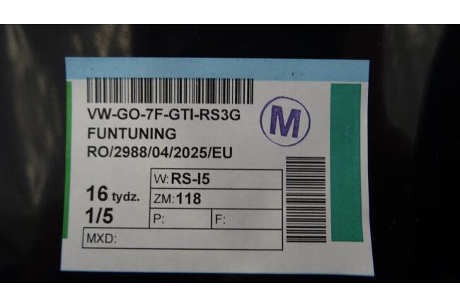 B-Ware Maxton Design Heckdiffusor GTI Look für VW...