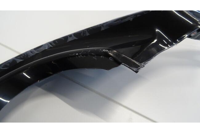 B-Ware Maxton Design Heckdiffusor GTI Look für VW Golf 7 Facelift (2017-2020) Hochglanz schwarz