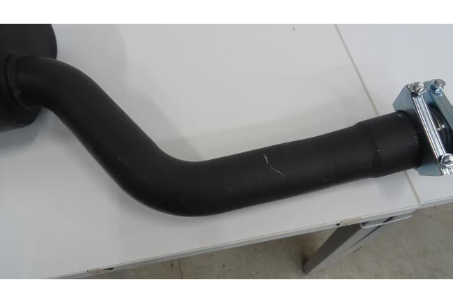 B-Ware Sportauspuff Endschalldämpfer für Mercedes C-Klasse W203 2000-2007 Endrohre 120x80mm