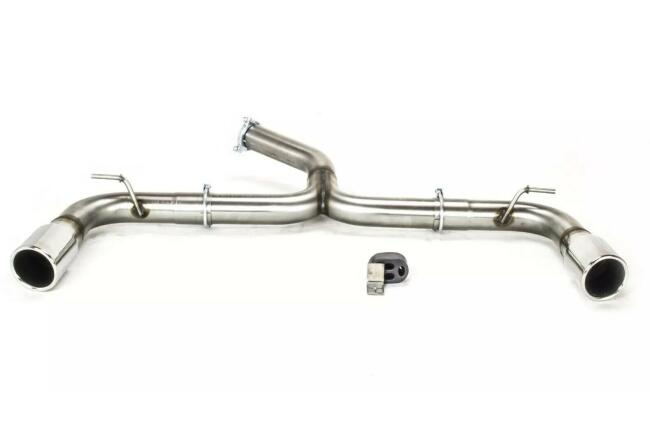 B-Ware Sportauspuff Endschalldämpfer für VW Golf 7 GTD Sport & Sound Paket 2012-2016 Endrohre 90mm