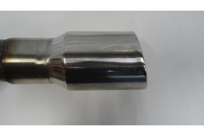 B-Ware Sportauspuff Endschalldämpfer für VW Golf 7 GTD Sport & Sound Paket 2012-2016 Endrohre 90mm