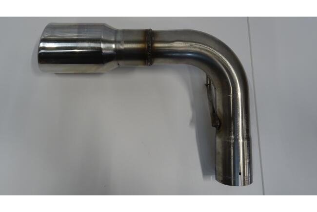 B-Ware Sportauspuff Endschalldämpfer für VW Golf 7 GTD Sport & Sound Paket 2012-2016 Endrohre 90mm