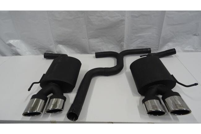 B-Ware Sportauspuff Endschalldämpfer für VW Golf 7 Variant 2012-2016 Endrohre 95x65mm