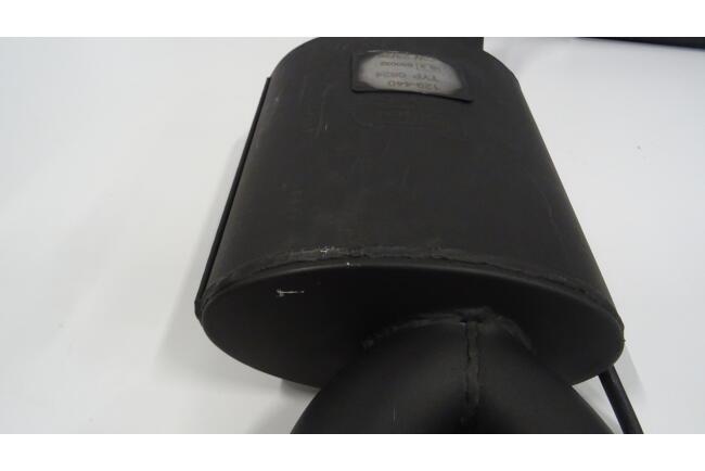 B-Ware Sportauspuff Endschalldämpfer für VW Golf 7 Variant 2012-2016 Endrohre 95x65mm
