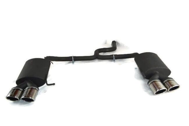 B-Ware Sportauspuff Endschalldämpfer für VW Golf 7 Variant 2012-2016 Endrohre 95x65mm