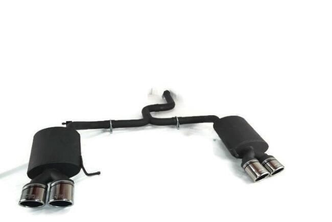 B-Ware Sportauspuff Endschalldämpfer für VW Golf 7 Variant 2012-2016 Endrohre 95x65mm