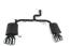 B-Ware Sportauspuff Endschalldämpfer für VW Golf 7 Variant 2012-2016 Endrohre 95x65mm
