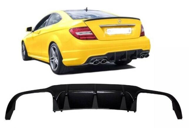 B-Ware Heckdiffusor AMG-Look für Mercedes W204...