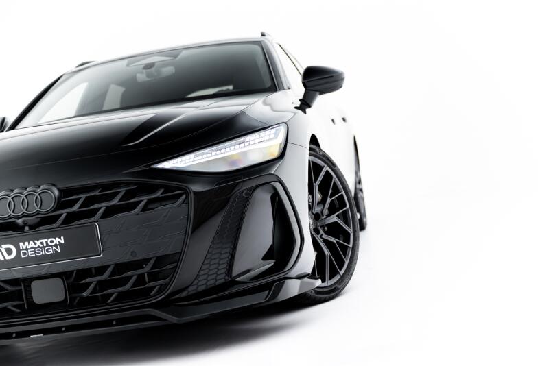 Maxton Design Frontlippe V.1 für Audi A6 S-Line C9 Hochglanz schwarz