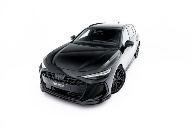Maxton Design Frontlippe V.1 für Audi A6 S-Line C9 Hochglanz schwarz