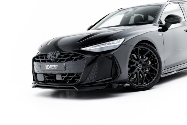 Maxton Design Frontlippe V.1 für Audi A6 S-Line C9 Hochglanz schwarz