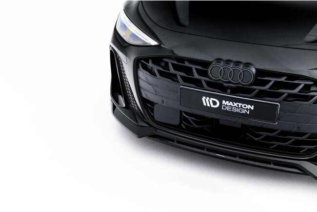 Maxton Design Frontlippe V.1 für Audi A6 S-Line C9 Hochglanz schwarz