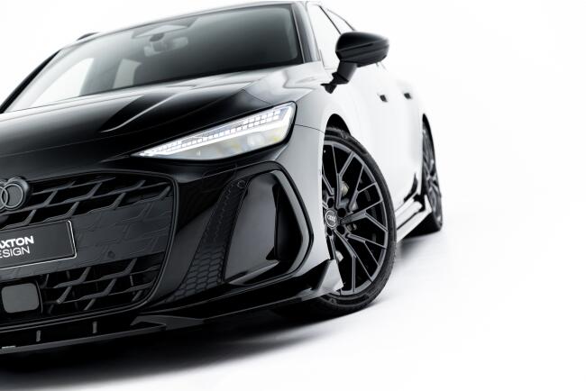 Maxton Design Frontlippe V.2 für Audi A6 S-Line C9 Hochglanz schwarz