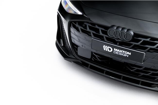Maxton Design Frontlippe V.2 für Audi A6 S-Line C9 Hochglanz schwarz