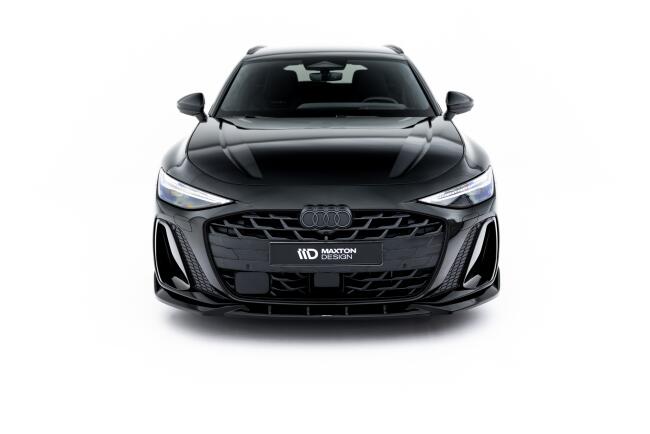 Maxton Design Frontlippe V.2 für Audi A6 S-Line C9 Hochglanz schwarz