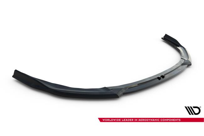 Maxton Design Frontlippe V.3 für BMW M135i M Performance F70 Hochglanz schwarz