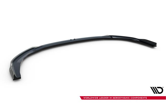 Maxton Design Frontlippe V.3 für BMW M135i M Performance F70 Hochglanz schwarz