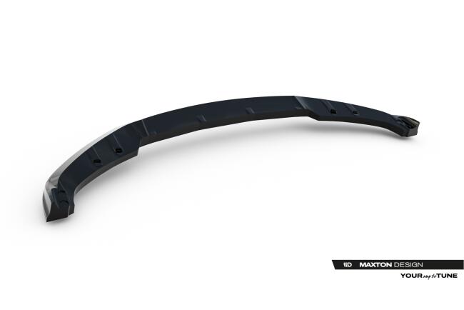 Maxton Design Frontlippe für BMW 3er Sportline Limousine F30 / Touring F31 Hochglanz schwarz