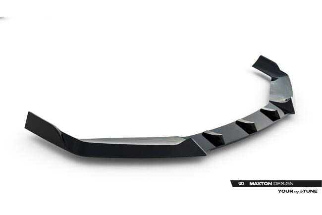 Maxton Design Frontlippe V.4 für BMW 7 M-Paket / M760e / i7 M-Paket G70   Hochglanz schwarz