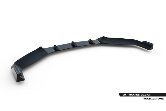 Maxton Design Frontlippe V.4 für BMW 7 M-Paket / M760e / i7 M-Paket G70   Hochglanz schwarz
