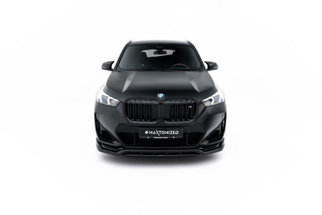 Maxton Design Frontlippe für BMW X1 M35i U11 Hochglanz schwarz