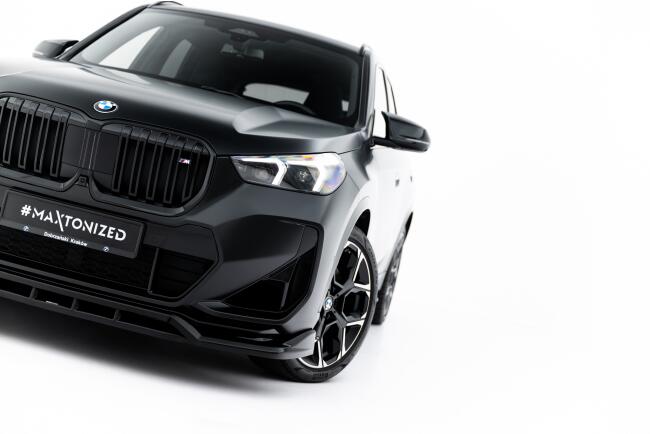 Maxton Design Frontlippe für BMW X1 M35i U11 Hochglanz schwarz