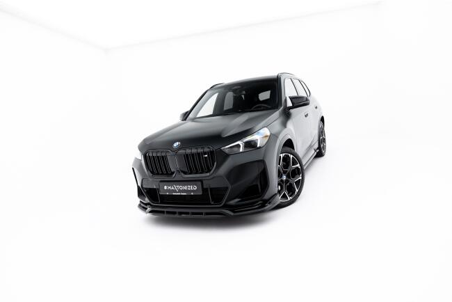Maxton Design Frontlippe für BMW X1 M35i U11 Hochglanz schwarz