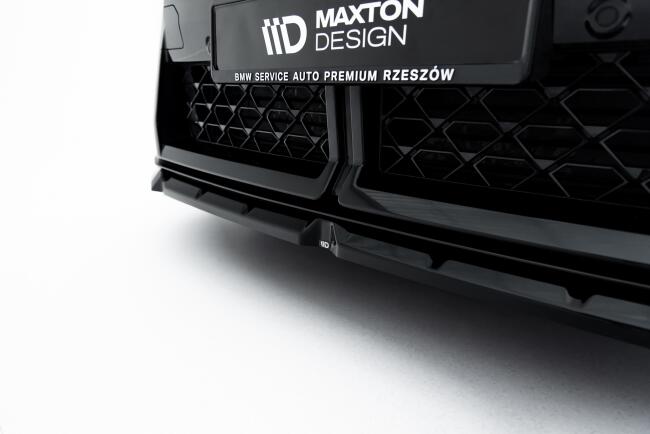 Maxton Design Frontlippe für BMW X2 M35i U10 Hochglanz schwarz