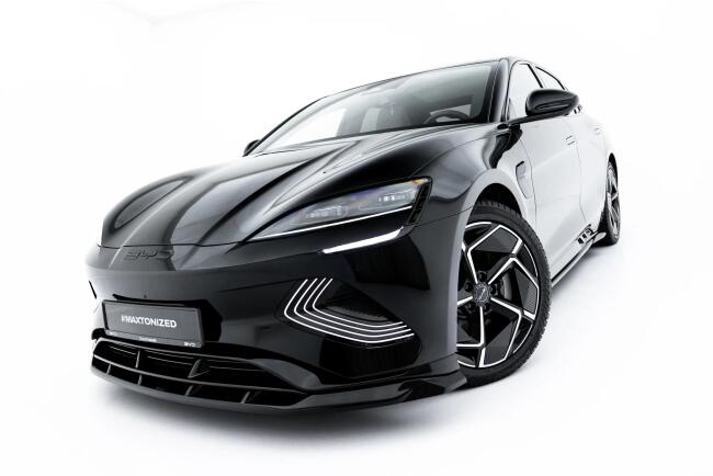 Maxton Design Frontlippe für BYD Seal Mk1 Hochglanz schwarz