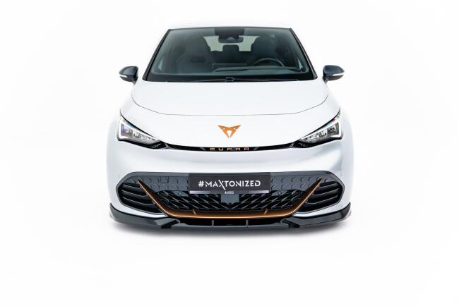 Maxton Design Frontlippe V.1 für Cupra Born Mk1 Hochglanz schwarz