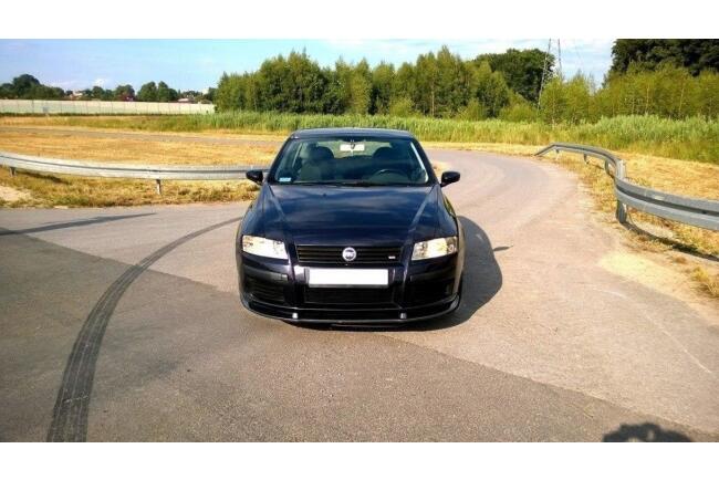 Maxton Design Frontlippe für Fiat Stilo (3-Türer) Hochglanz schwarz