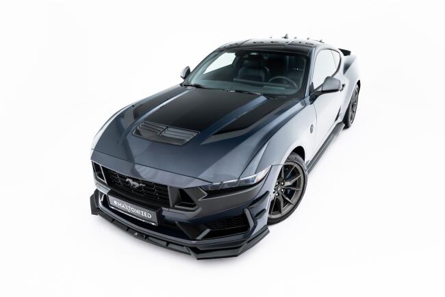 Maxton Design Frontlippe V.1 für Ford Mustang Dark Horse Mk7 Hochglanz schwarz
