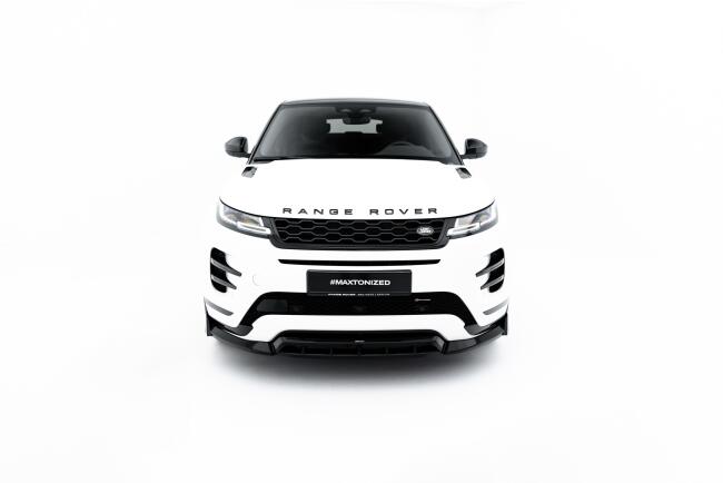Maxton Design Frontlippe für Land Rover Range Rover Evoque Dynamic Mk2 Hochglanz schwarz