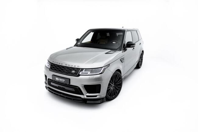 Maxton Design Frontlippe für Land Rover Range Rover Sport Mk2 Facelift Hochglanz schwarz
